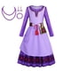 thumbnail image 3 of Disfraces de Disney Wish para niñas, disfraces de Cosplay de películas, vestido de princesa Asha para niños, Halloween, Carnaval, cumpleaños, mascarada, actuación en escenario, 3 of 5