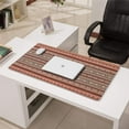thumbnail image 3 of Long Mouse Pads for Desk,Boho Red Striped Ethnic Pattern Desk Mats on Top Of Desks, Desk Mouse Pad Extra Large with 3mm Non-Slip Base and Stitched Edge for Gaming,Office,Work,Home 31.5"x15.7", 3 of 6