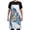 Abstract Glass Fish, variant on Kitchen Apron with 2 Pockets Adjustable waterproof Cooking Aprons for Women Men Chef Lovely Sleep Fox with Moon