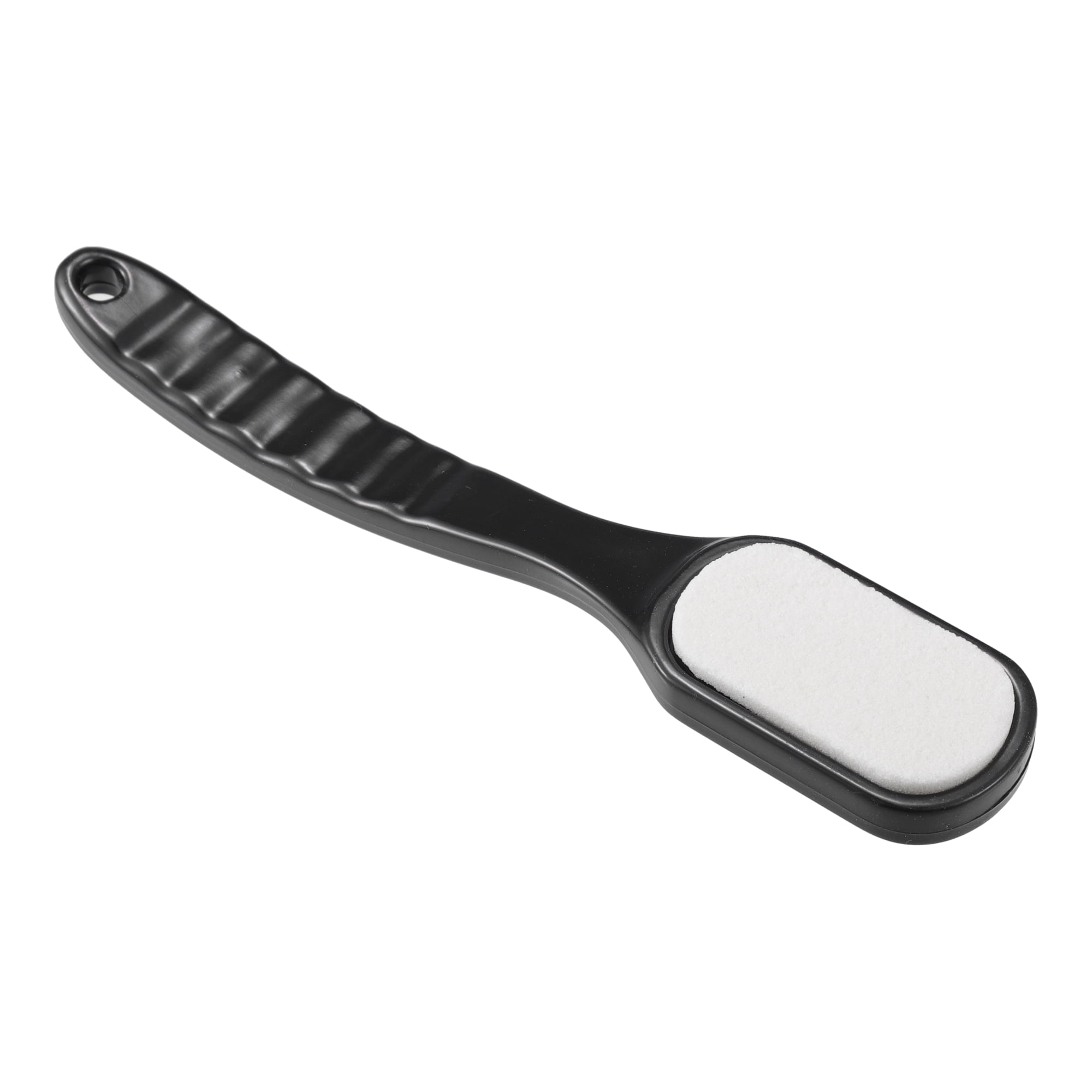 Unique Bargains 1 Pc Dual Sided Foot File Coarse and Fine Pedicure Removes Dead Skin Black