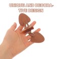 thumbnail image 4 of TEHAUX 4Pairs Vintage Horn Closure Toggle Buttons Chocolate for Clothes Overcoat with Fine Workmanship, 4 of 7