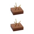 thumbnail image 1 of Wosthever Soporte exquisito para exhibición de rocas, estante duradero de acero inoxidable para Golf, soporte de exhibición tipo elegancia Tipo 1 2Conjunto, 1 of 1