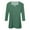 Green, variant on Women's 3/4 Sleeve Shirts Square Neck Color Block Summer Tops Dressy Casual Ladies Blouses Tops Workout Top Running Top Women Women Casual Tee T Shirt T Shirts Long Sleeve Women Shirks for