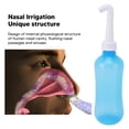thumbnail image 3 of Sinus Rinse Bottle, Nasal Irrigation   For Home Use 310ml+ Single Hole Head,310ml+ Five Hole Head,310ml+Single Hole Head +Five Hole Head,500ml+ Single Hole Head,500ml+ Five Hole, 3 of 8