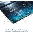 thumbnail image 5 of Mouse Pad, Ocean and Moon Mouse Pad, Square Waterproof Mouse Pad Non-Slip Rubber Base MousePads for Office Laptop, 9.5"x7.9"x0.12" Inch(Ocean and Moon), 5 of 6