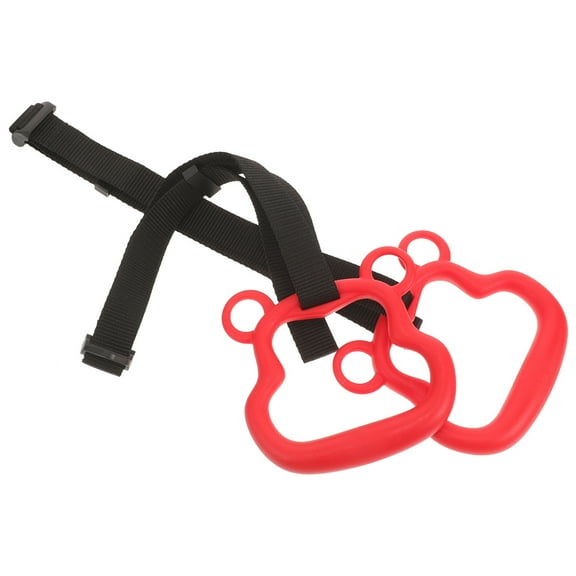 Worgeous 1 Pair Indoor Exercise Rings Non-Slip Pull Up Rings For Home Gym Bearing Lifting Rings Exercise Rings For Gymnastics And Fitness Workouts