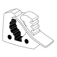 thumbnail image 4 of Original Quick Fist Clamp For Mounting Tools & Equipment 1" - 2-1/4" Diameter, 4 of 4