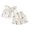 White, variant on Toddler Girls Clothes Ruffle Short Sleeves Crewneck Tops and Shorts Cute Summer 2 Pieces Short Sets