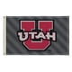 Showdown Displays 810003UUTAH-002 3 x 5 Pieds Utah Utes NCAA Drapeau - N°002 – image 1 sur 1