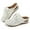 White, variant on Ecetana Clogs for Women Wedge Sandals Comfort Breathable Closed Toe Sandals with Massage