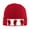 Red, variant on Red Splatter Pattern Beanie Hat Knit Hat Skull Cap for Men Women Winter Hat Red