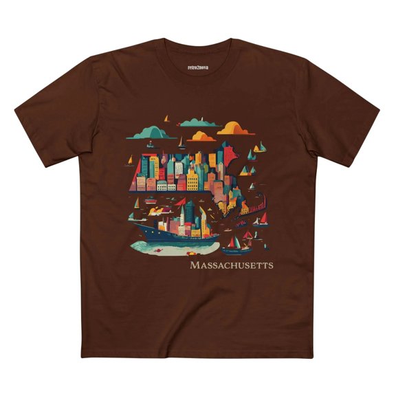 US State Shirts, Massachusetts Shirt