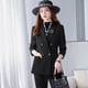 thumbnail image 5 of Chaqueta de traje de albaricoque para mujer, elegante, de otoño, con abanico de diosa, talla grande, para principios de otoño, traje pequeño, traje profesional de alto sentido, 5 of 5