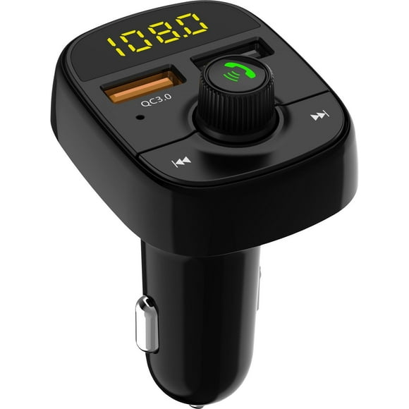 Borne Bluetooth FM Transmitter USB Quick Charger
