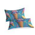 thumbnail image 2 of 3D Ice Cream Printed Comforter Cover Set Children Adult Unique Design Bedding Set Bedroom Decor,Twin (68"x86"), 2 of 5
