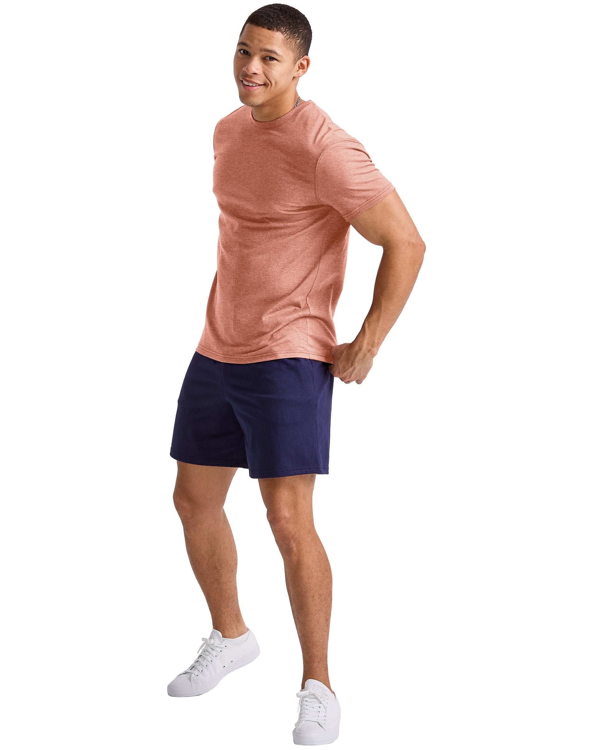 Hanes Originals Men's T-Shirt Short Sleeve Tri-Blend Crewneck Modern Fit