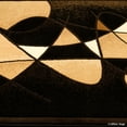 thumbnail image 4 of Allstar Black Abstract Modern Area Carpet Rug (5' 2" x 7' 2"), 4 of 5