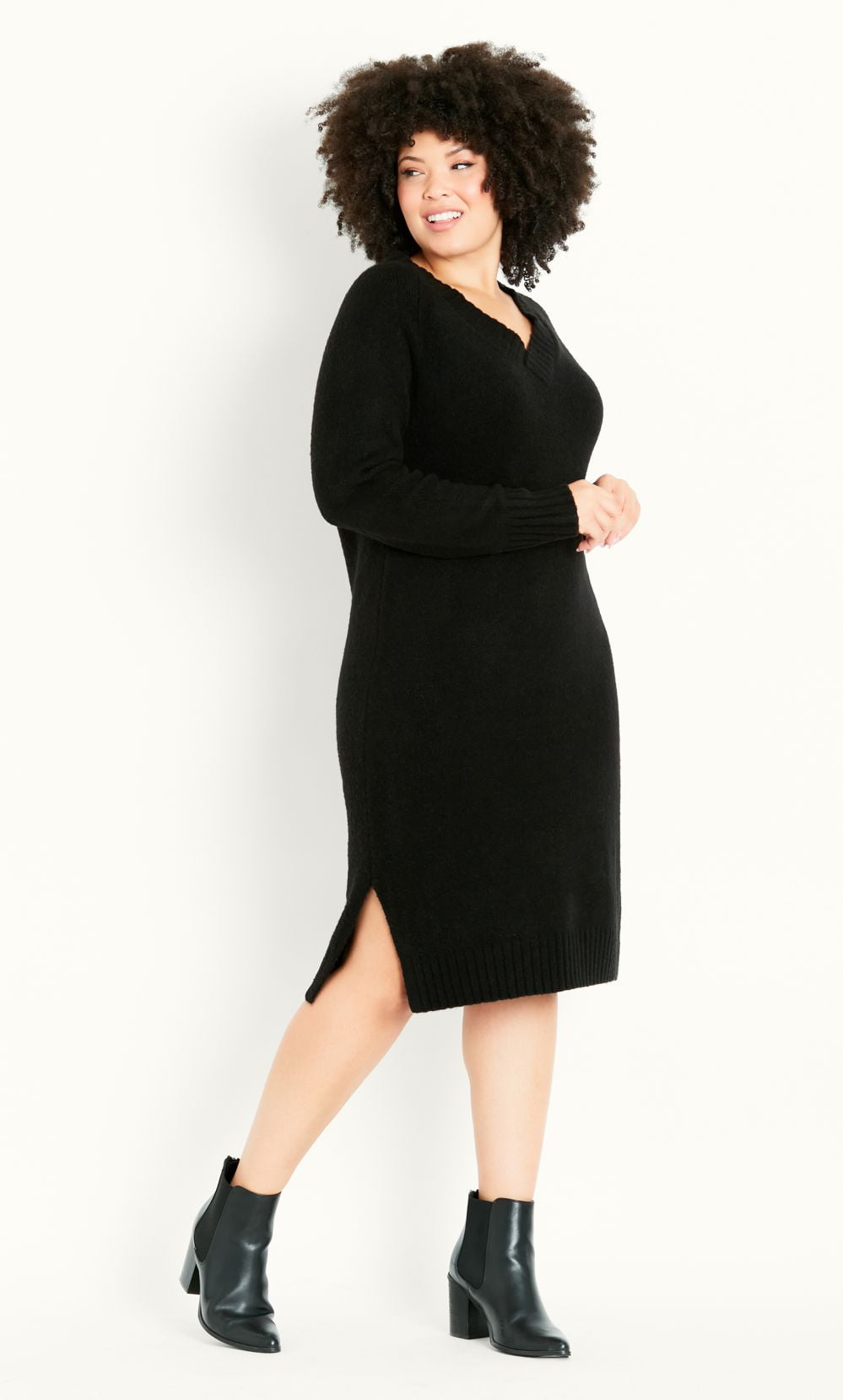 Evans Womens Plus Size Knit Jumper 