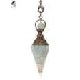 thumbnail image 4 of PULLIMORE Natural Crystal Quartz Pendulum Pendant Necklace for Healing Reiki Mediation, 4 of 9