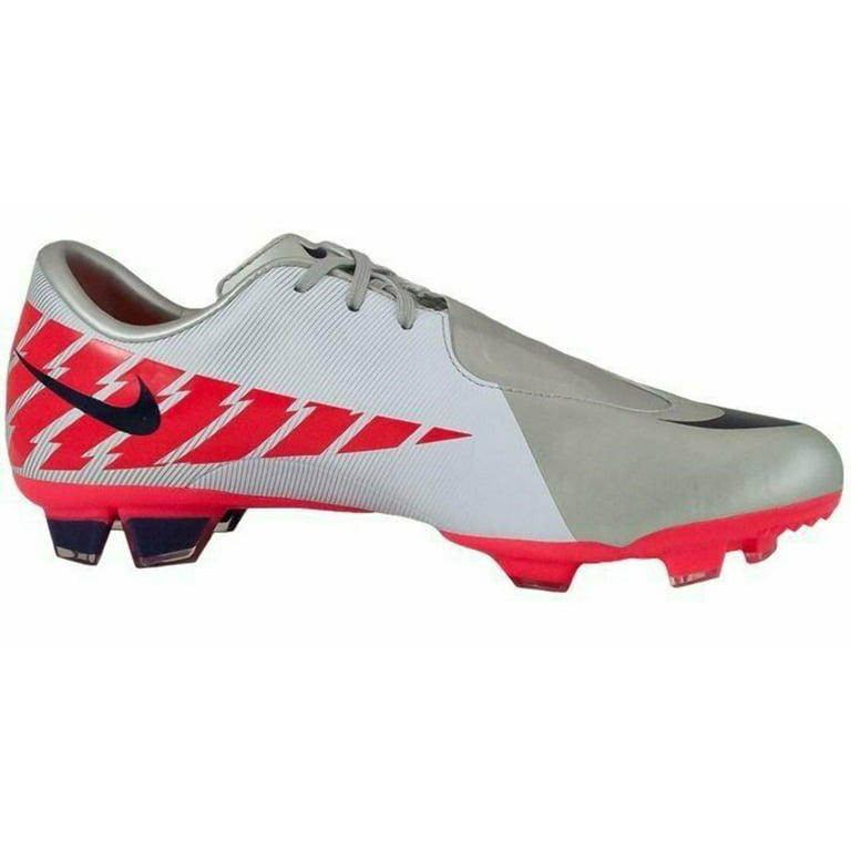 Poort elegant Een deel Nike Jr. Mercurial Glide II FG Soccer Shoes- Granite/White/Solar Red -  Walmart.com