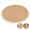 2XL-47.2 in, variant on Cotton Rope Area Rug for Cats, Cat Scratch Rug, Washable Round Braided Circle Rug with Tassel Edge, Khaki