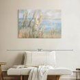 thumbnail image 2 of Elephant Stock Seaside Pampas Grass Wall Art - Horizontal Canvas Wall Art - Living Room Wall Decor - Floral And Botanical Canvas - Blue And Beige Decor By Danhui Nai - 39" x 26", 2 of 4