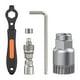 thumbnail image 4 of Juego de extractores de bielas para bicicletas, extractor de pedalier para brazos de biela con perfil estriado, robusto kit de reparación de bicicleta, 4 of 8