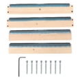 thumbnail image 1 of Embroidery Strip Frame 4 Sides 15.7in Wide Stable Sturdy Easy Assembly Rug Hooking Frame with Screws Wrech for Tufting, 1 of 14