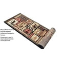 thumbnail image 6 of Handcraft Rugs Cabin Rug  Lodge, Cabin Nature and Animals Area Rug  Modern Stripped Pattern Cabin Area Rug  Abstract, Chocolate/Beige-Horse/Mountain 2x 3 feet Doormat, 6 of 7
