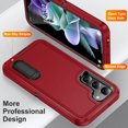 thumbnail image 5 of ShellTech for Samsung Galaxy S23 Phone Case with Built in Kickstand,Shockproof/Dustproof/Drop Proof Military Grade Protective Cover for Galaxy S23 5G,A, 5 of 9