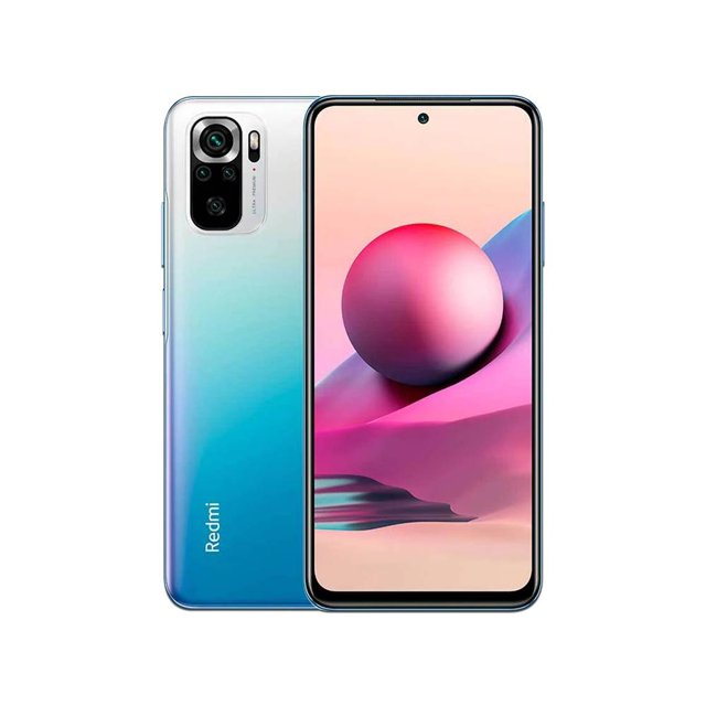 Smartphone Xiaomi Redmi Note 10S Mediatek Helio G95 RAM 6GB Almacenamiento 64GB Pantalla 6.43' Android 11 Azul