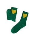 thumbnail image 1 of Hand in Hand Socks All Cotton Socks Unisex Casual Valentine's Day Print Middle Tube Socks, 1 of 8