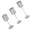 silver, variant on Tealight Holders Glass Candleholders for Floating Table Centerpieces Home Party Wedding Table Decors