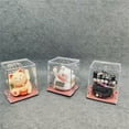 thumbnail image 3 of EIMELI Welcome Lucky Cat Figurine Shaking Hand Plastic Chinese Style Light Energy Fortune Cat Statue for Desktop, 3 of 10