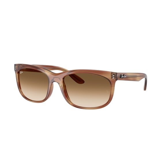 Sunglasses Ray-Ban RB 2389 140351 Balorette Striped Brown Clear