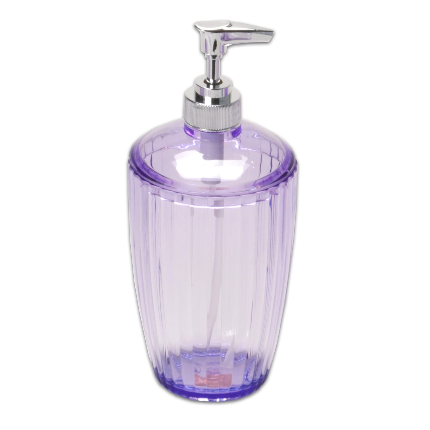 bed bath n more Ribbed Acrylic Bath Accessory Set or Separates by Overstock