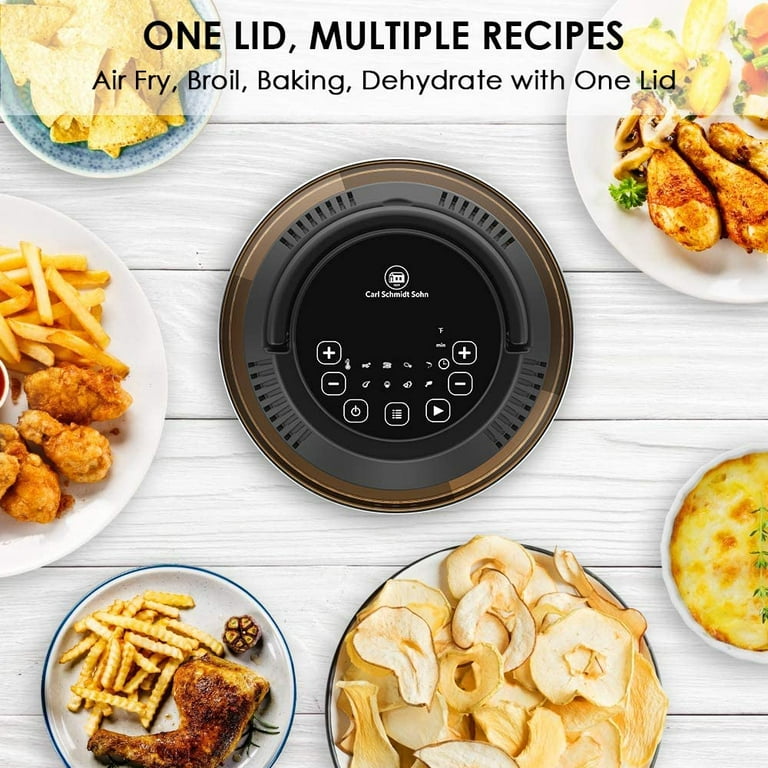8 in 1 Air Fryer Lid] CSS 2021 Instant Pot, 1000W Powerful