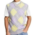 thumbnail image 2 of LOVZFMLL Vestes pour Hommes Chandail Décontracté Sans Manches en Laine, 2 of 4