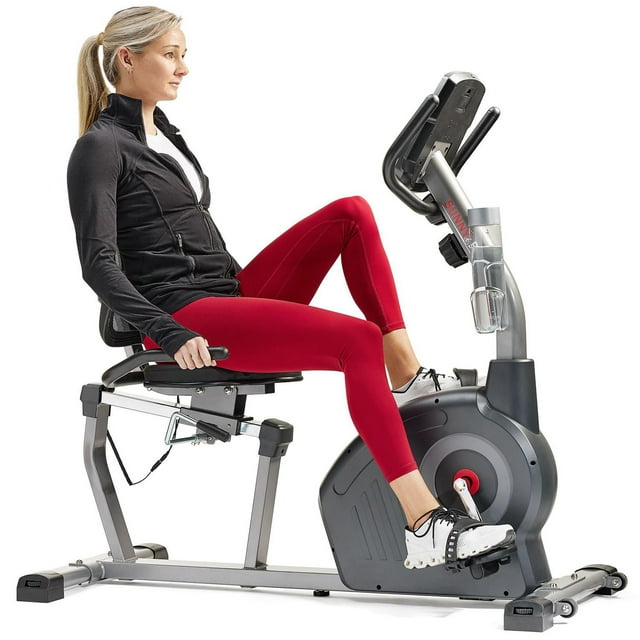 Vélo couché d'exercice Elite Interactive Series de Sunny Health & Fitness - SF-RB420046