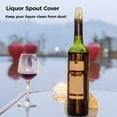 thumbnail image 4 of Pour Spout Cover, 10PCS Dust-Proof Liquor Bottle Covers, Translucent Plastic Liquor Pourer Cover, BPA Free Liquor Bottle Dust Cap Universal for Most Bottles, 4 of 5