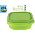 thumbnail image 3 of Compac Home Plastic Storage Bowl with Lid, 7 oz, Light Green, Lunch Container, 1 Count, 3 of 7