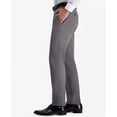 thumbnail image 3 of Kenneth Cole Reaction MEDIUM GREY Men's Modern-Fit Micro-Check Pants, US 40x30, 3 of 4