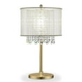 thumbnail image 2 of Ore Furniture K-5154T Lampe de Table en Cristal 30 Po. Bhavya, Or, 2 of 2