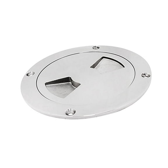 Stainless Round Non Slip Inspection Hatch Deck Plate with Detachable Boat Accessories Cover for Marine Boat Yacht 3Inch