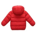 thumbnail image 2 of Gyratedream Toddler Kids Little Boy Girl Fleece Hooded Puffer Jacket Winter Down Coat,2T, 2 of 3