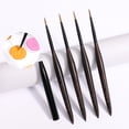 thumbnail image 4 of Kolinsky Nail Brush with Sandalwood Handle for Acrylic and UV Gel Painting Crystal Manicure Tool G-B546, 4 of 5