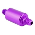 thumbnail image 3 of High Quality Universal Car Auto Modification AN6 Aluminum Fuel Filter Purple, 3 of 9