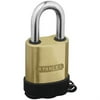 Padlock,2",All-Weather Brass