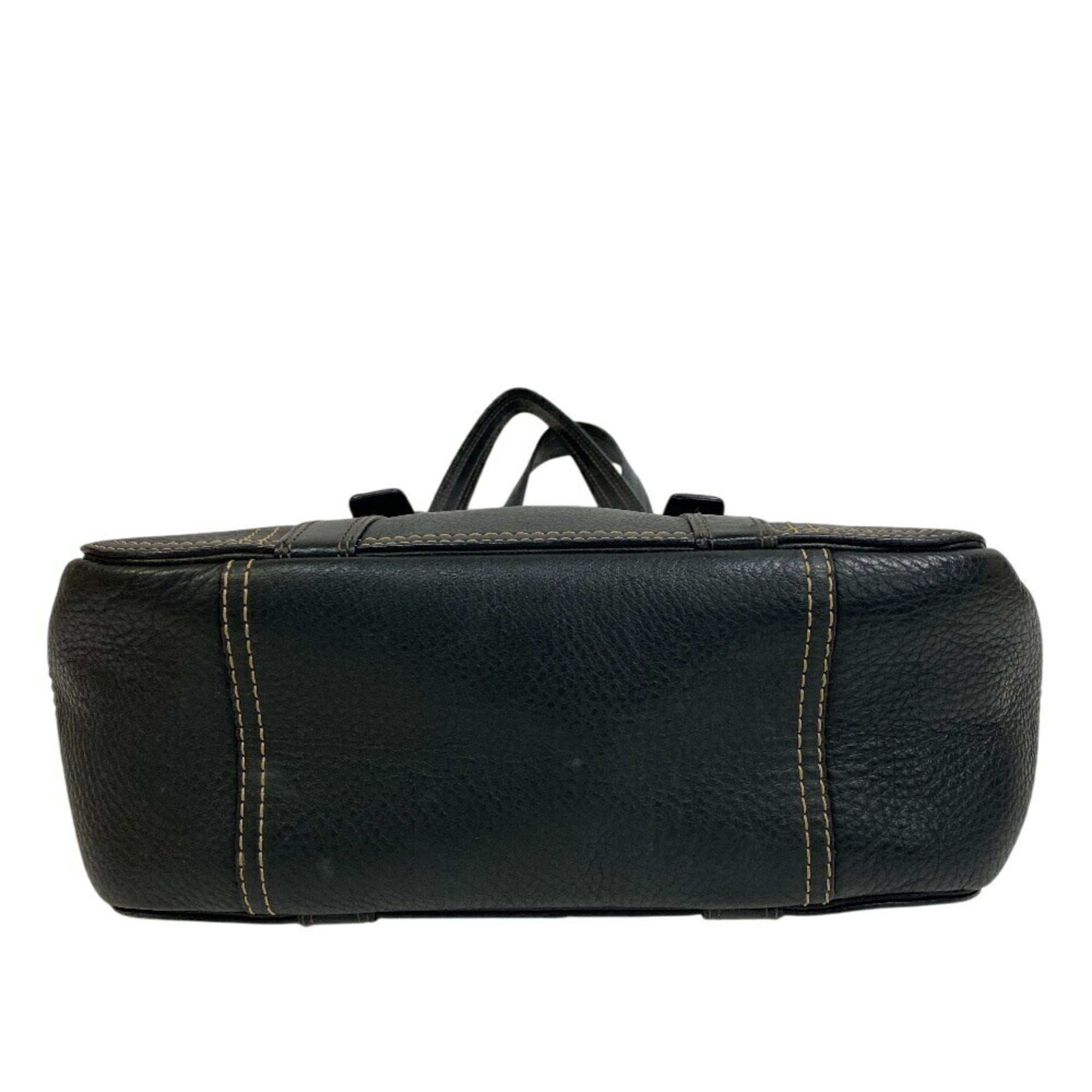 Pre-Owned COACH C0793 10954 Large Double Strap Handbag for Women