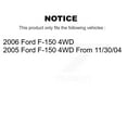 thumbnail image 2 of TOR Front Control Arms Assembly and Lower Ball Joints Tie Rods Link Sway Bar Suspension Kit (10Pc) for Car Ford F-150 4WD - Left Right Side (Driver Passenger) KTR-103522, 2 of 2